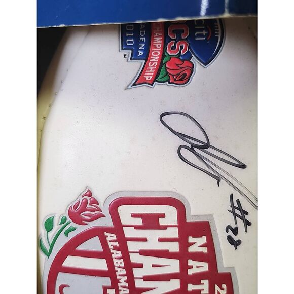 2009 Alabama National Championship Signed Football #B7 - Picture 3 of 6